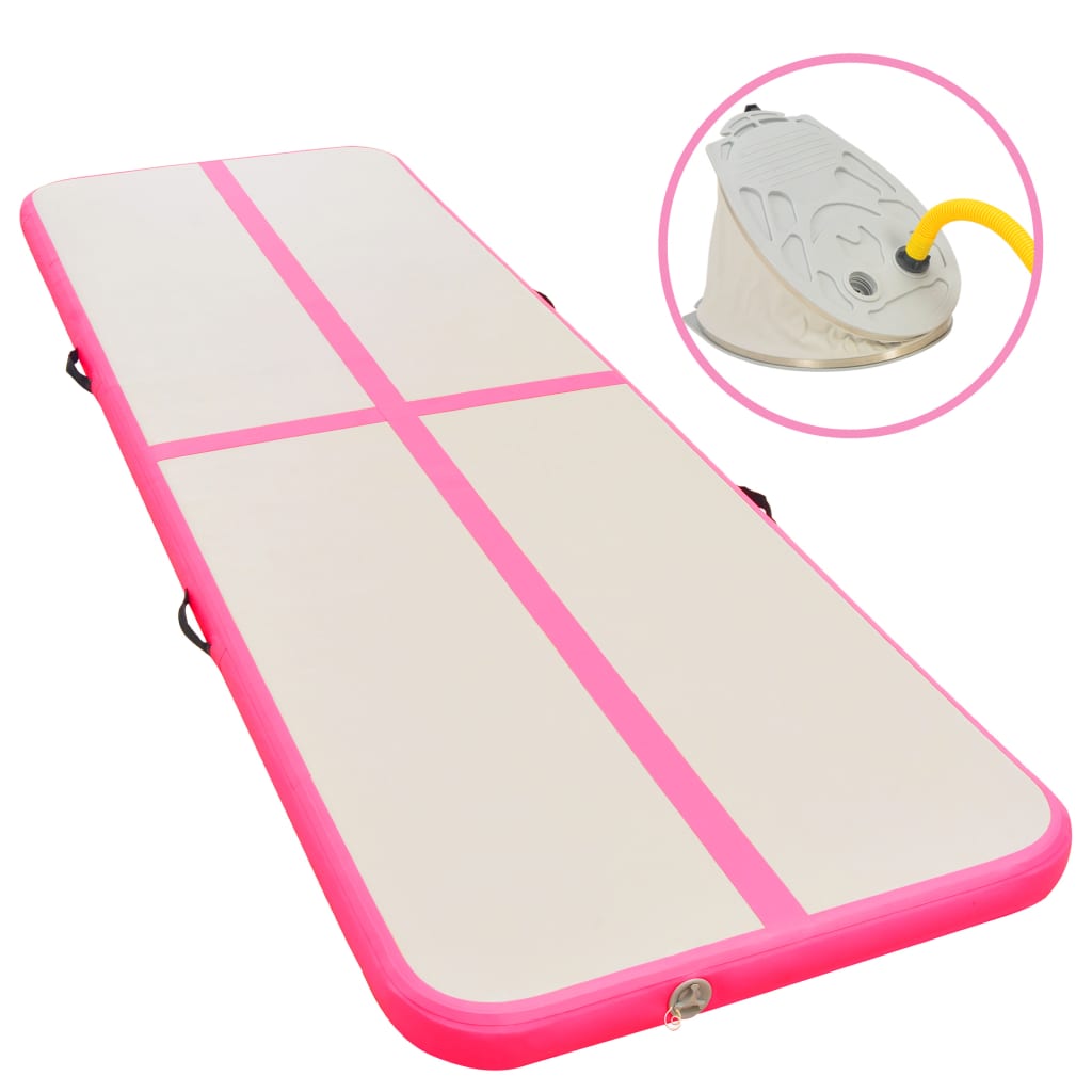 Inflatable Gymnastics Mat With Pump Pvc