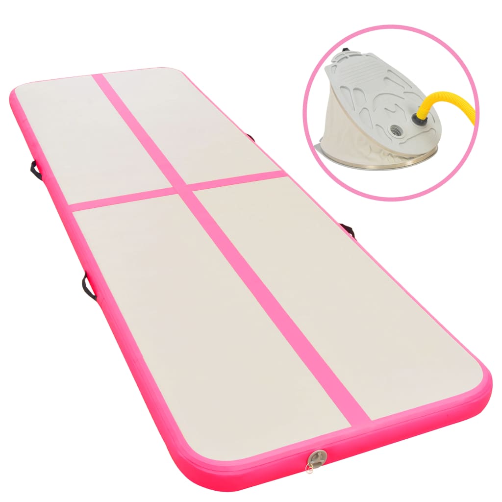 Inflatable Gymnastics Mat With Pump Pvc