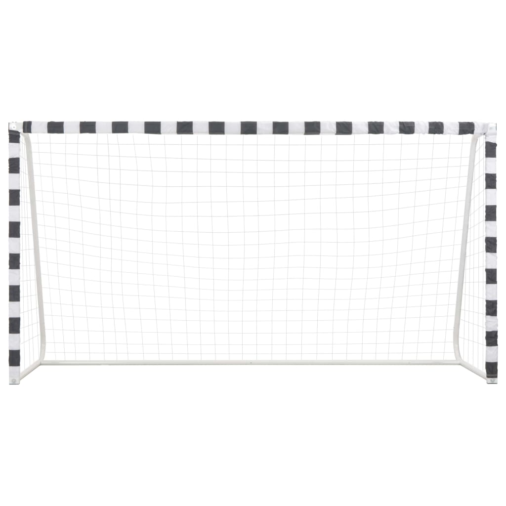 Soccer Goal Metal Black And White