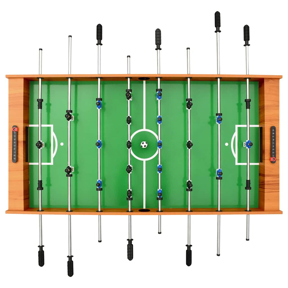 Folding Football Table with MDF Frame & Steel Rods (121 × 61 × 80 cm)