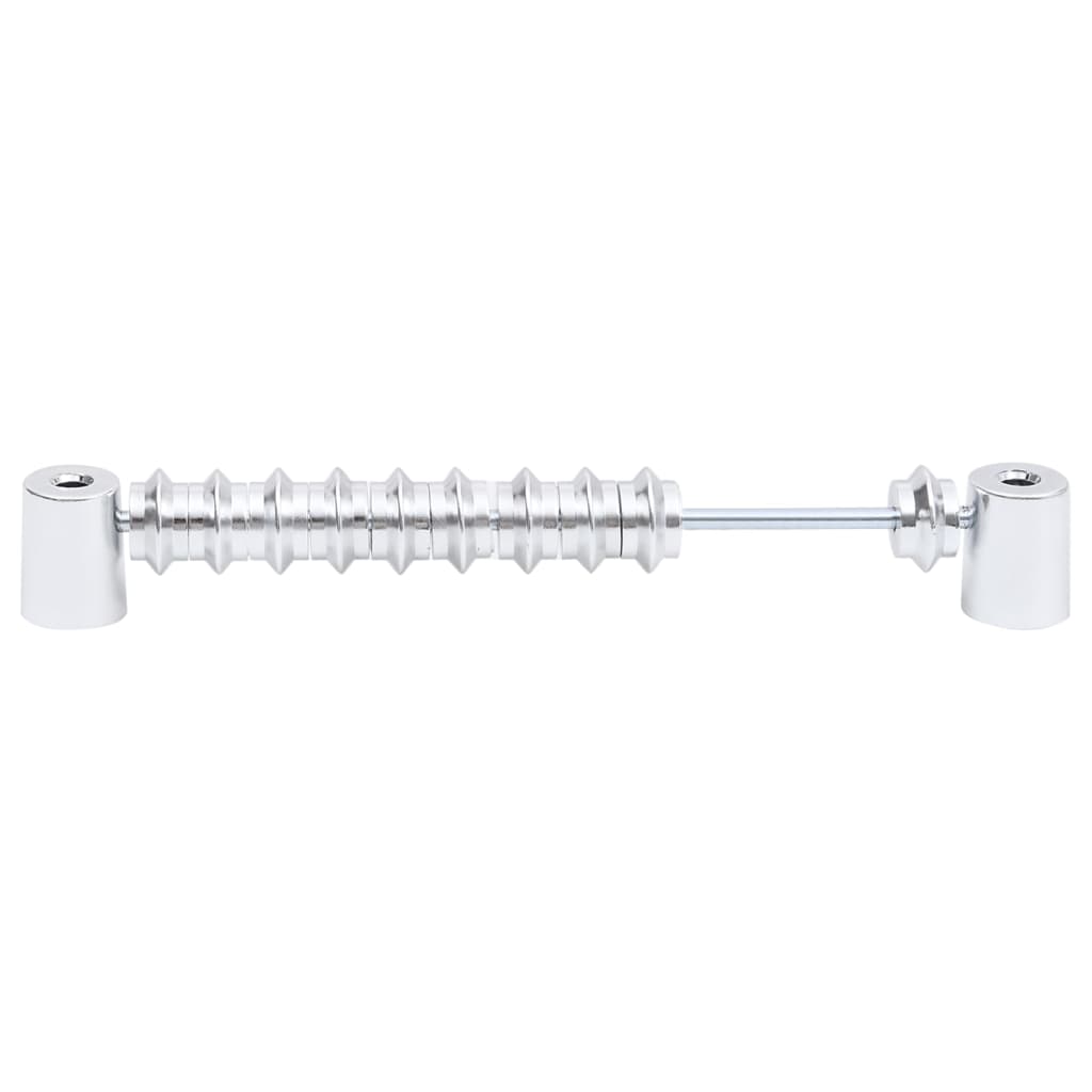 Football Table Scoreboards 2 Pcs Black And Silver