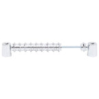 Football Table Scoreboards 2 Pcs Black And Silver