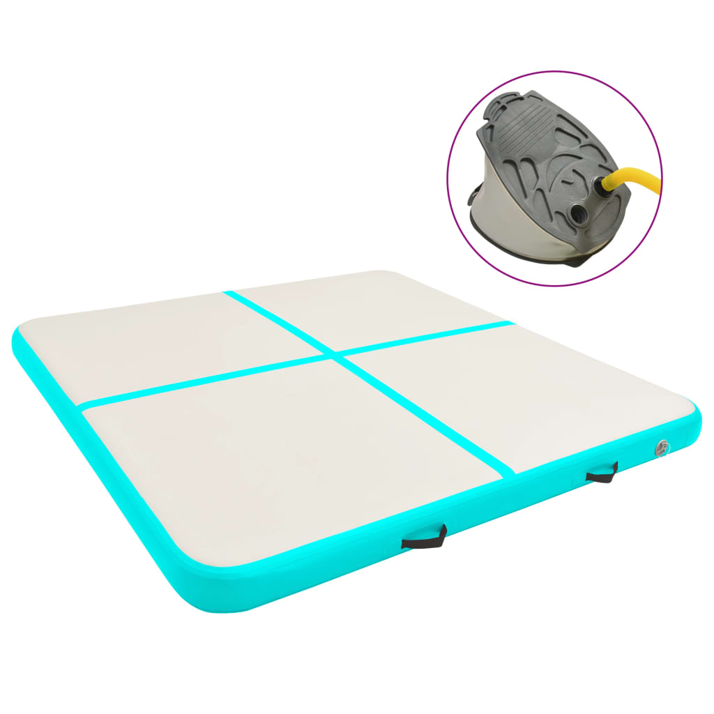 Inflatable Gymnastics Mat With Pump Pvc