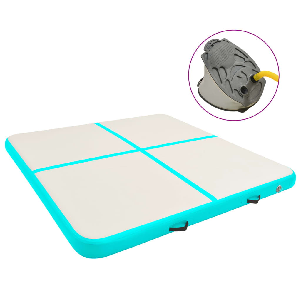 Inflatable Gymnastics Mat With Pump Pvc