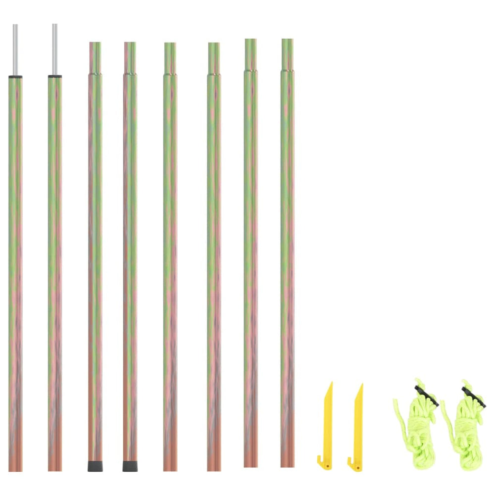 Heavy-Duty Galvanised Steel Sunshade Sail Poles