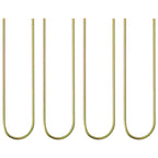 Football Rebounder Net Black And Yellow 183X85X120 Cm Polyester