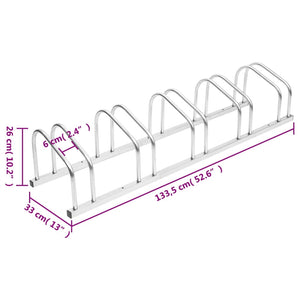Galvanised Steel Bike Rack for Secure Multi-Bike Storage