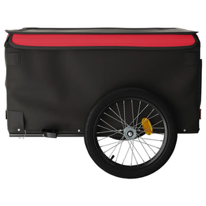 Heavy-Duty Bike Trailer with Cargo Compartment