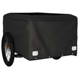 Heavy-Duty Bike Trailer with Cargo Compartment