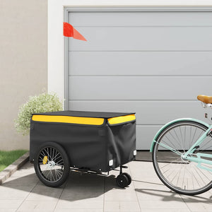Heavy-Duty Bike Trailer with Cargo Compartment