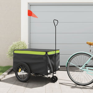Heavy-Duty Bike Trailer with Cargo Compartment