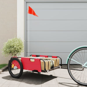 Bike Trailer with Oxford Fabric & Iron Frame