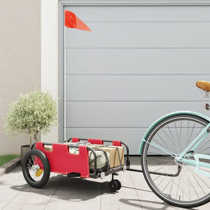 Bike Trailer with Oxford Fabric & Iron Frame