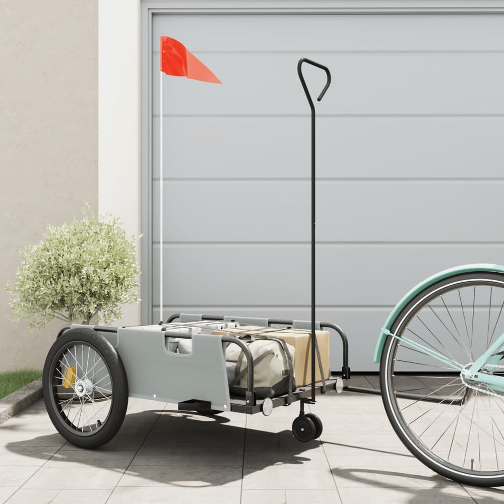 Bike Trailer with Oxford Fabric & Iron Frame