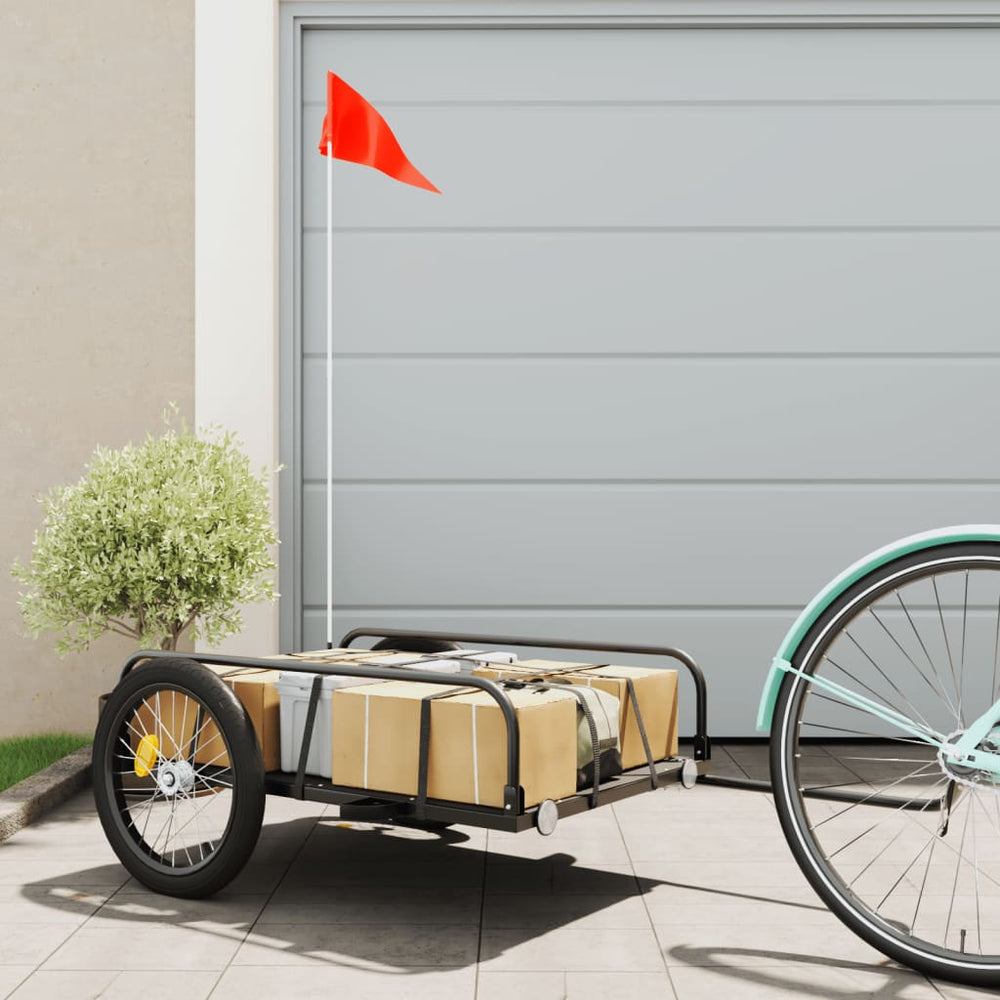 Bike Trailer with Iron Frame for Heavy Cargo Transport
