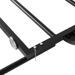 Bike Cargo Trailer with Safety Flag – Heavy-Duty Steel Load Carrier