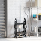 Fishing Rod Rack For 16 Rods Black
