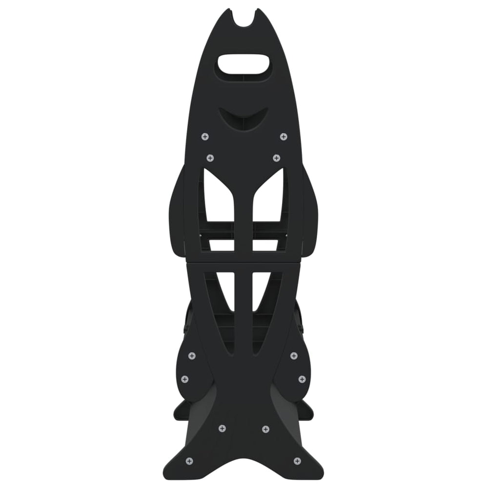 Fishing Rod Rack for 16 Rods with Stable Base & Space-Saving Design