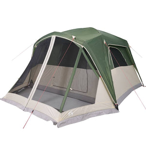 Family Camping Tent with Porch, Waterproof Design & Ventilation
