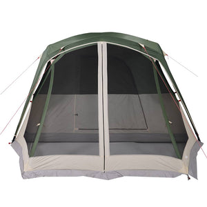 Family Camping Tent with Porch, Waterproof Design & Ventilation