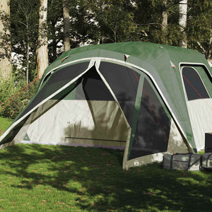 Family Camping Tent with Porch, Waterproof Design & Ventilation