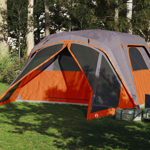 Family Camping Tent with Porch, Waterproof Design & Ventilation