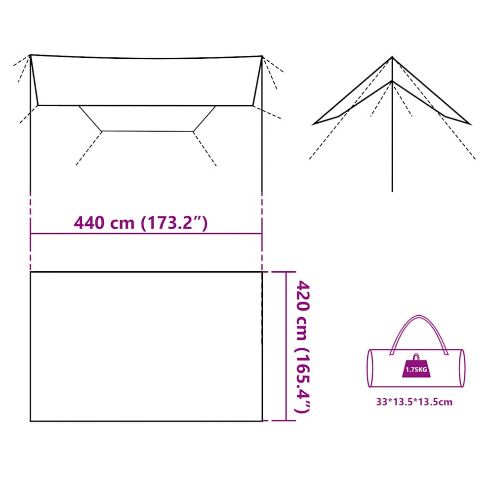Waterproof Camping Tarp