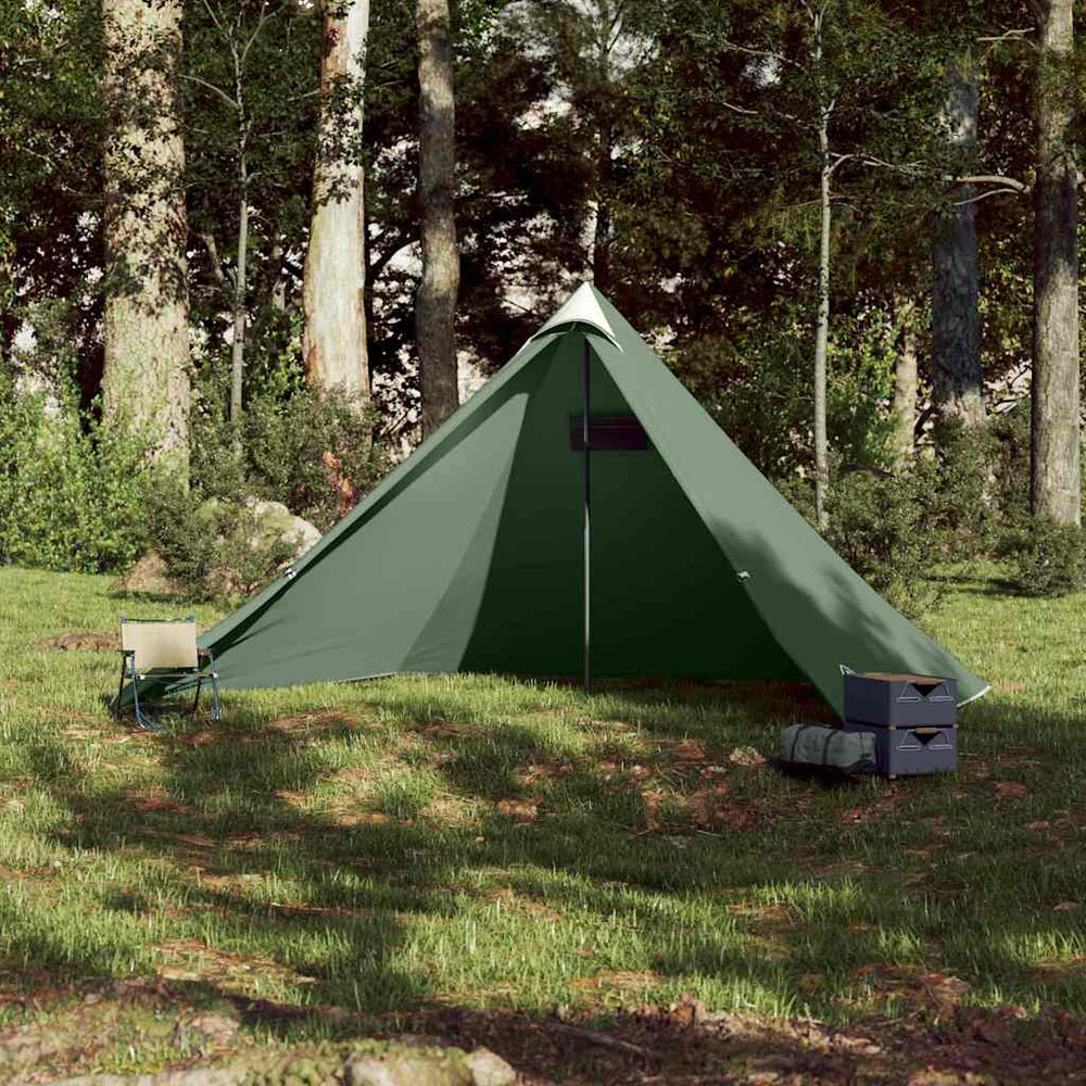 7-Person Tipi Family Tent with Waterproof Design & Easy-Carry Bag