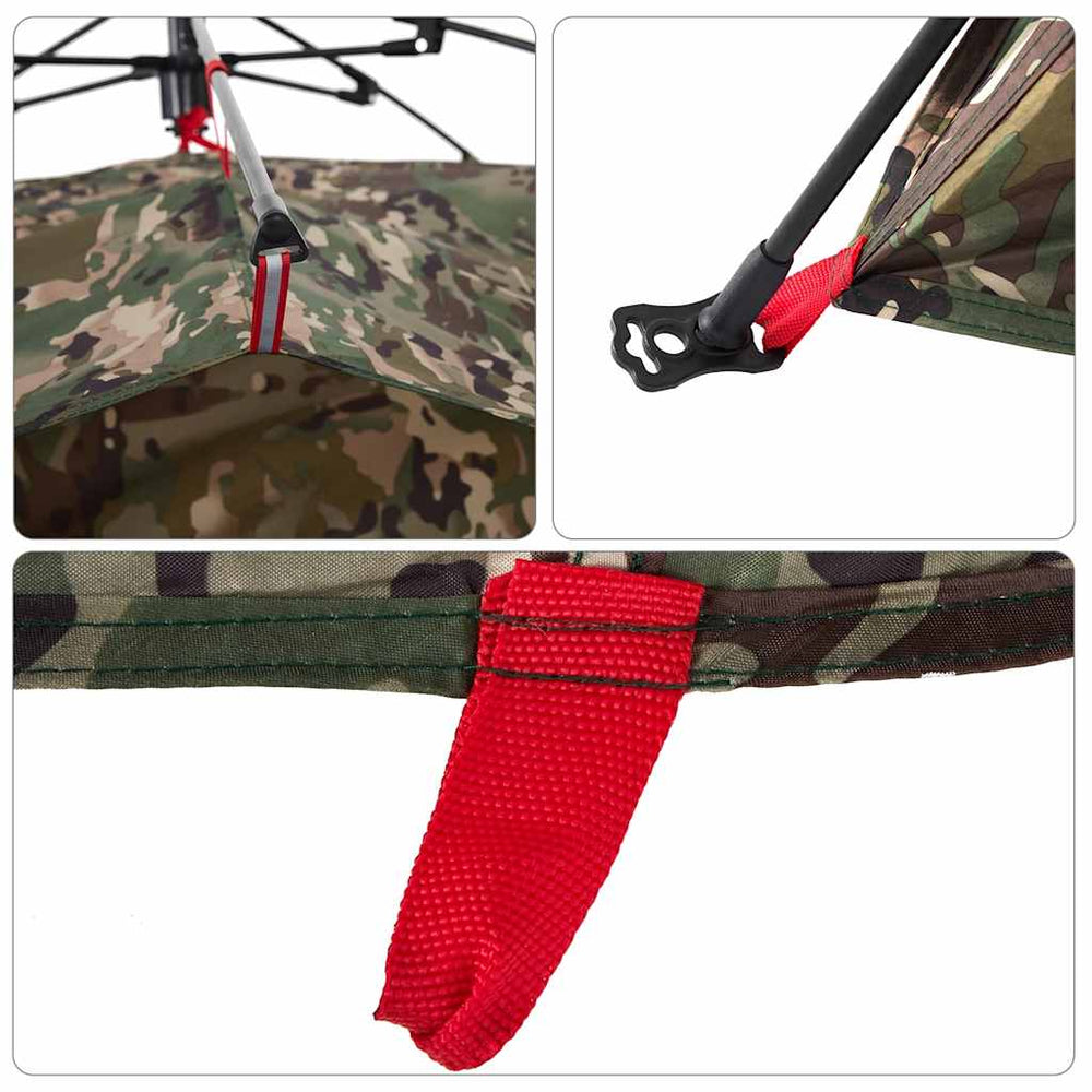 4-Person Fishing Tent with Quick-Release Setup & Waterproof Design