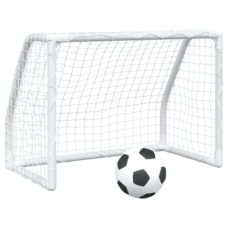 Kids' Football Goals with Ball & Pump – Indoor/Outdoor Mini Goal Set