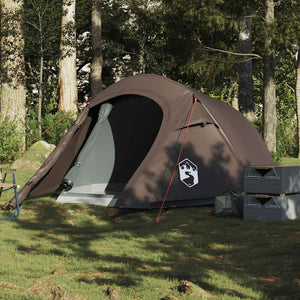 Waterproof Tunnel Camping Tent with Rainfly in Multiple Sizes and Colours