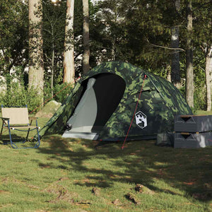 Waterproof Tunnel Camping Tent with Rainfly in Multiple Sizes and Colours