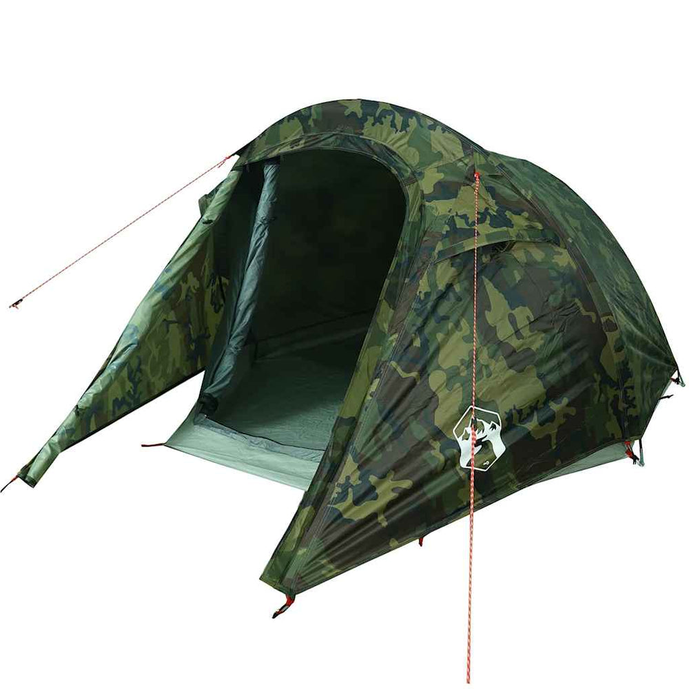 Waterproof Tunnel Camping Tent with Rainfly in Multiple Sizes and Colours