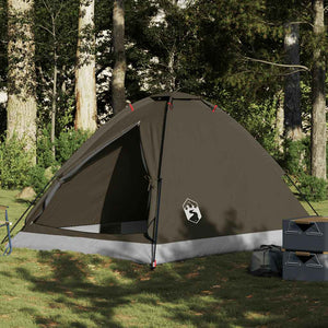 Waterproof Dome Camping Tent with Ventilation & Easy-Carry Design