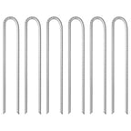 Tent Pegs 12 Pcs U-Shaped Ø10 Mm Galvanised Steel