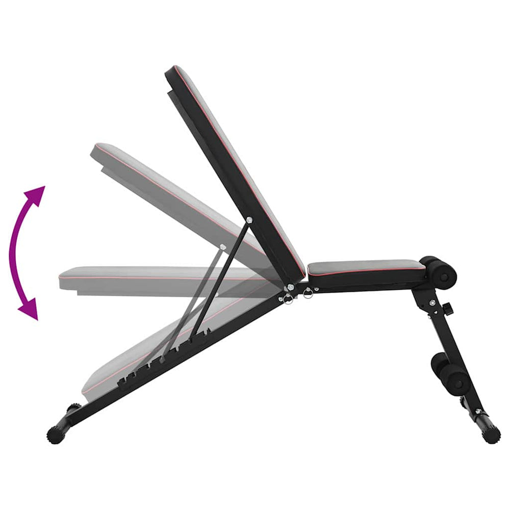 Foldable Adjustable Weight Bench for Home Strength Training