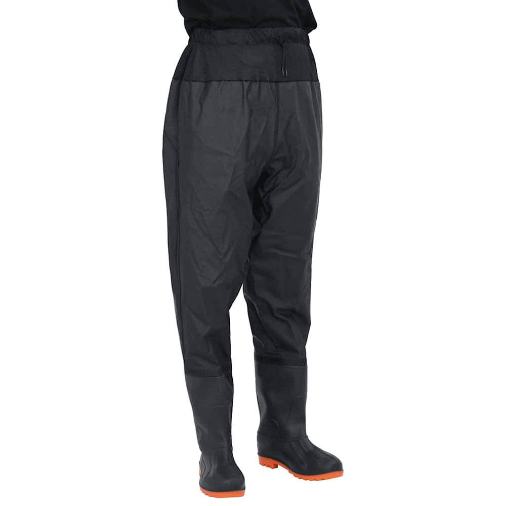 Waist Waders with Built-In Boots