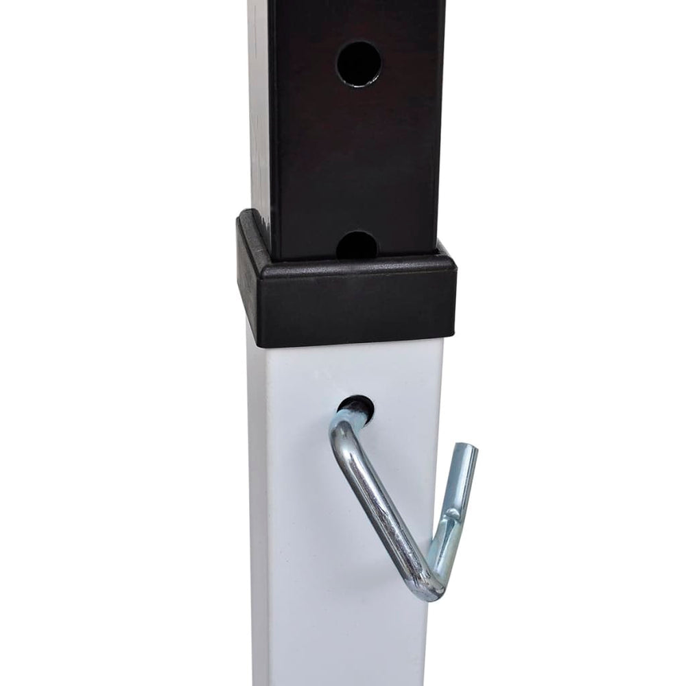 Adjustable Barbell Squat Rack with Barbell and Dumbbell Set