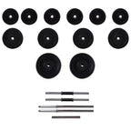 Barbell Squat Rack With Barbell And Dumbbell Set 30.5 Kg