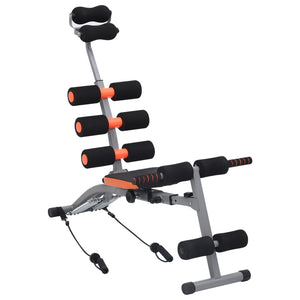 Adjustable L-Shaped Ab Trainer with Elastic Strings