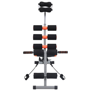 Adjustable L-Shaped Ab Trainer with Elastic Strings