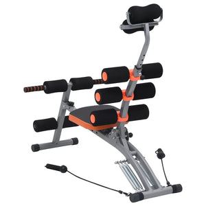 Adjustable L-Shaped Ab Trainer with Elastic Strings