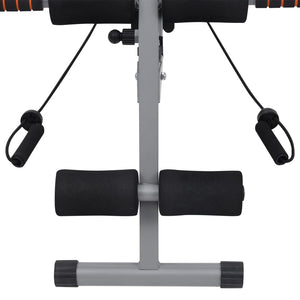 Adjustable L-Shaped Ab Trainer with Elastic Strings