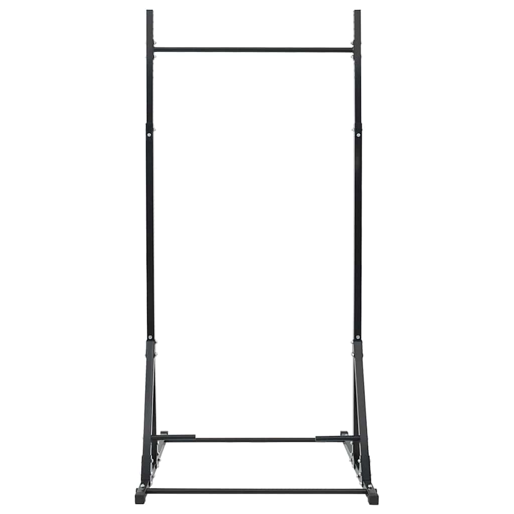 Pull-Up Bar Station Manual Black 101 X 102 X 235 Cm