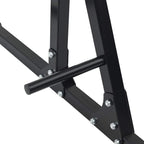 Pull-Up Bar Station Manual Black 101 X 102 X 235 Cm
