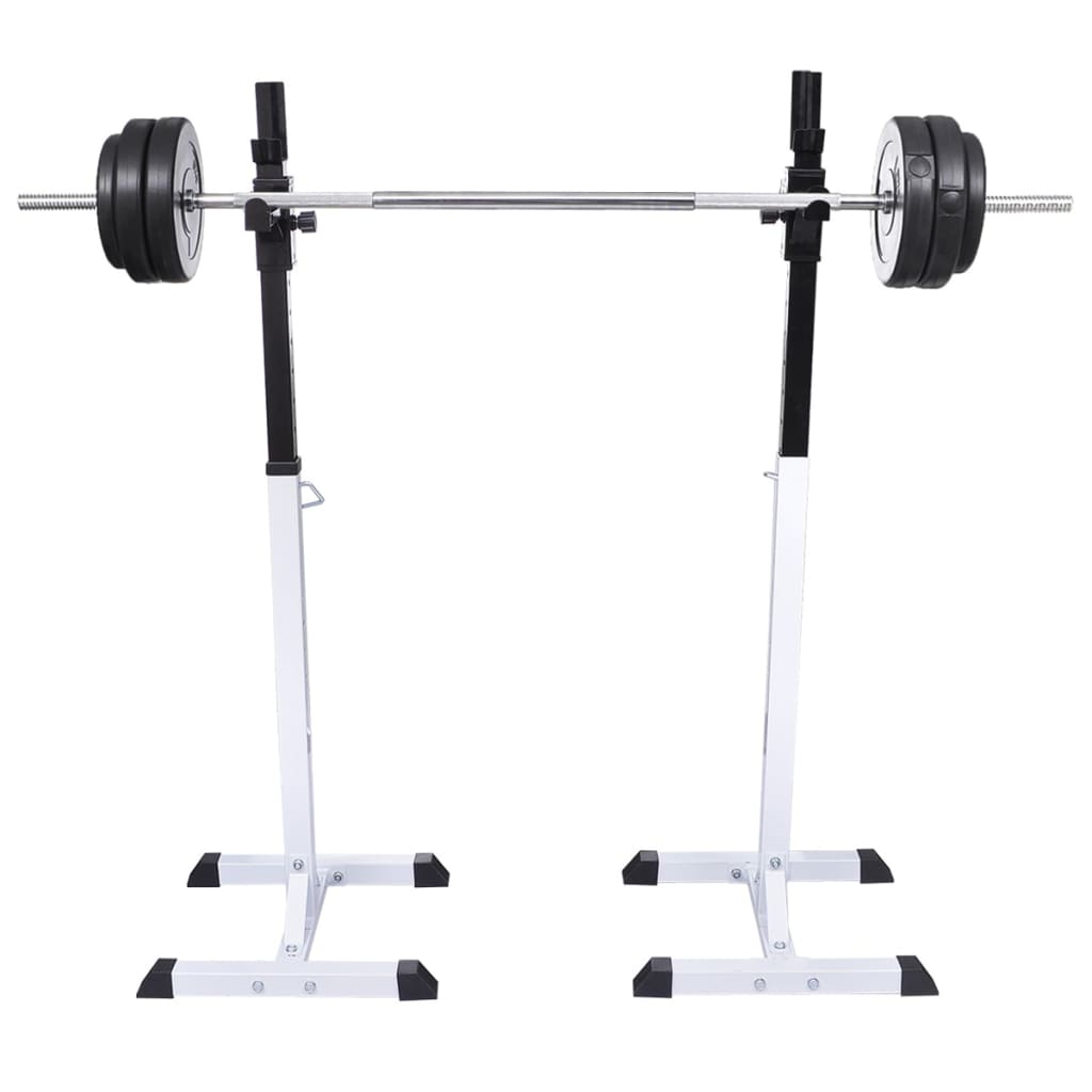 Barbell Squat Rack With Barbell And Dumbbell Set 60.5 Kg