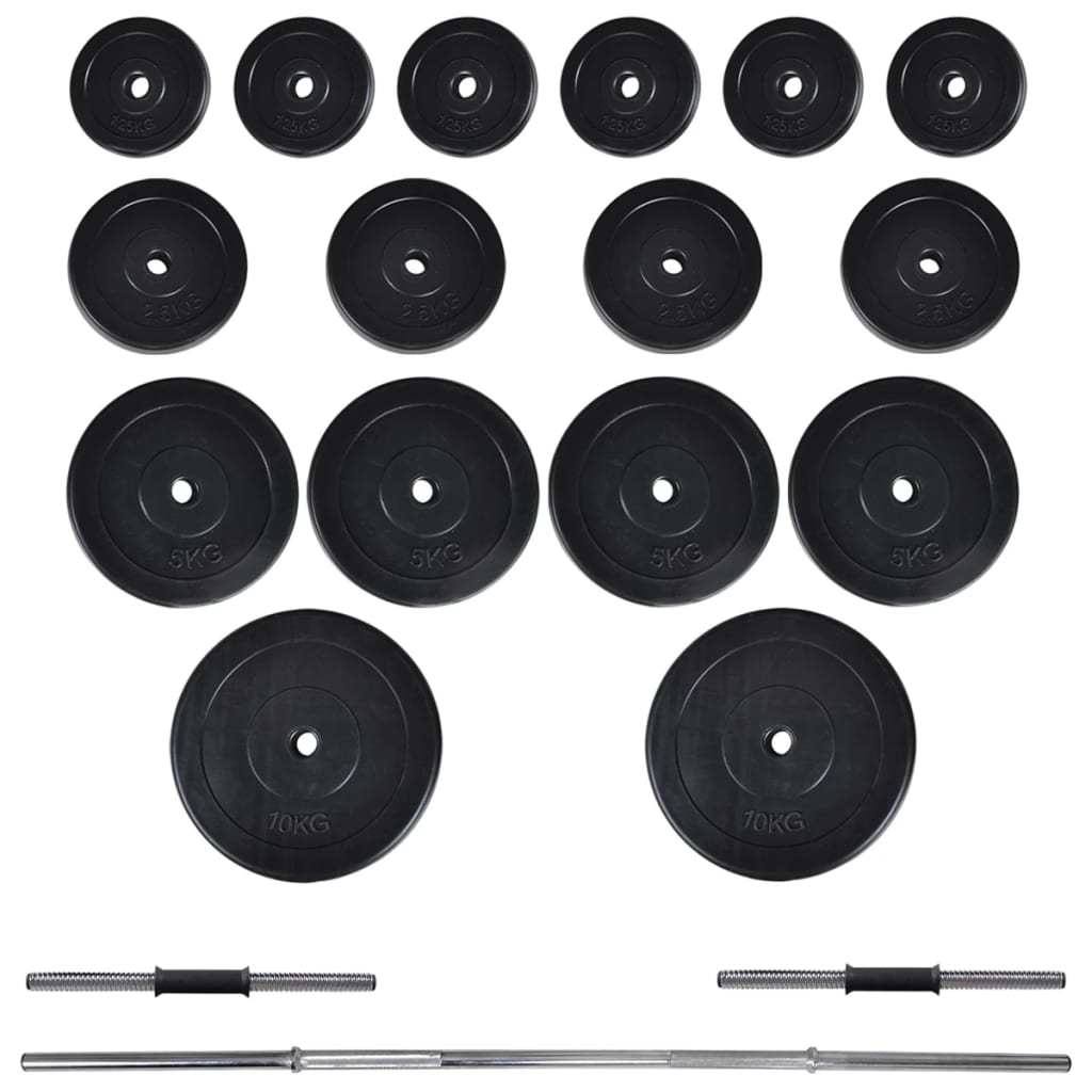 Barbell Squat Rack With Barbell And Dumbbell Set 60.5 Kg