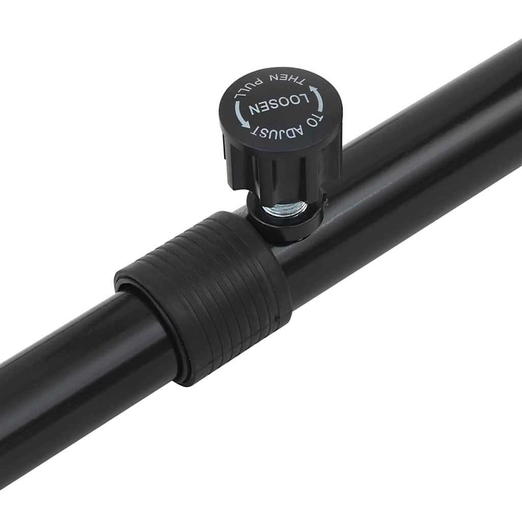 Dip Bar Manual Black 116 X 66 X 74.5 Cm Powder-Coated Steel