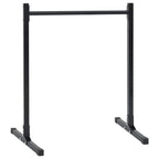 Dip Stations 2 Pcs Black 109 X 90 X 105 Cm Powder-Coated Steel