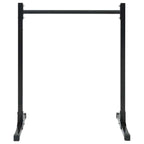 Dip Stations 2 Pcs Black 109 X 90 X 105 Cm Powder-Coated Steel